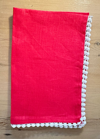 LINEN NAPKIN ~ POPPY