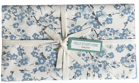 BLOSSOM TABLE RUNNER SKY BLUE