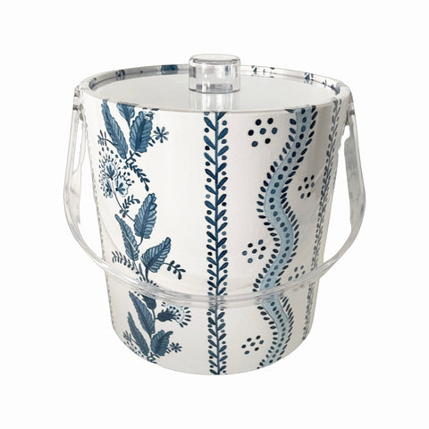 ICE BUCKET EMMA NAVY WITH ACRYLIC HANDLE