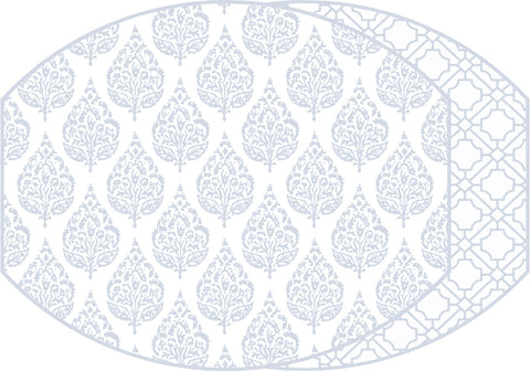 ELLIPSE TWO SIDED FLORA AND ASIAN CANE ~ AIR