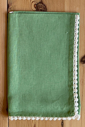 LINEN NAPKIN ~ GREEN TEA