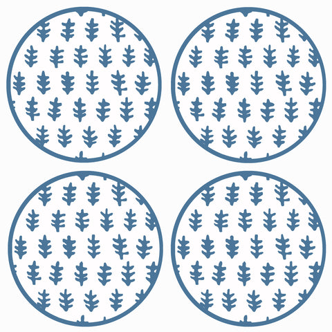 COASTER SET OF 4 ~ AGRA ~ 8 COLORS